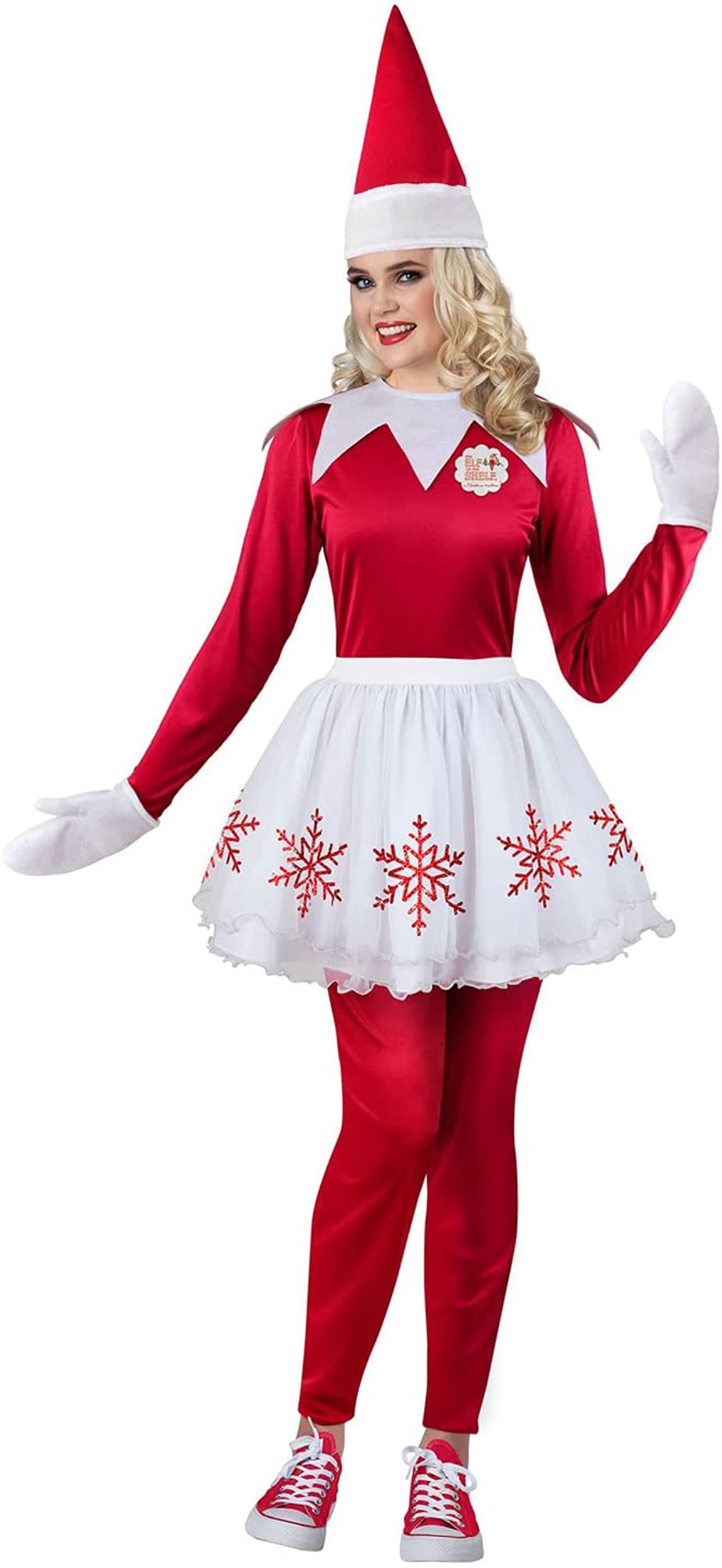 Elf On The Shelf Lady Elf Adult Costume | Large