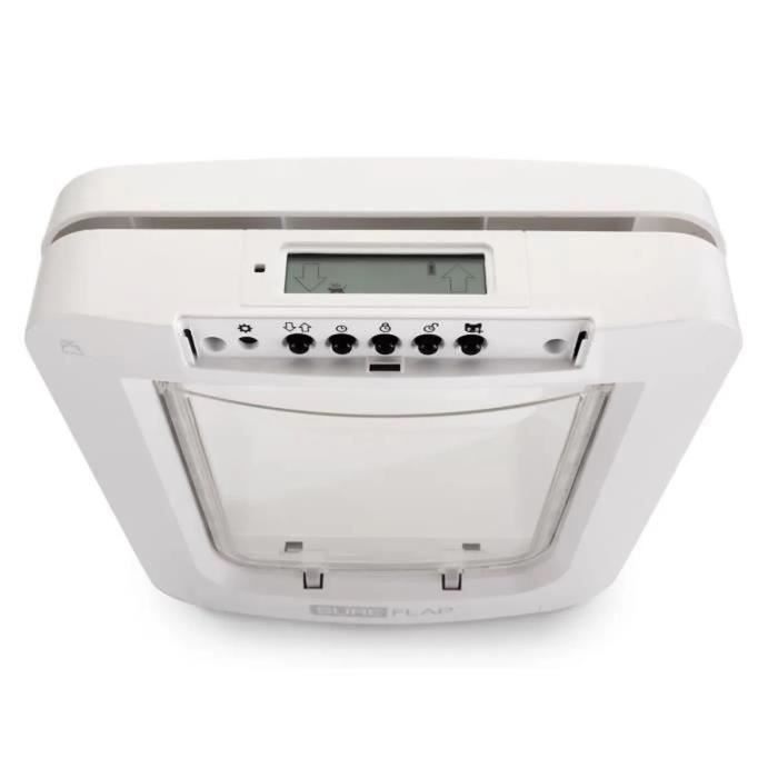 Sureflap Large Chatiere with connected electronic chip - white - 178 mm x 170 mm (delivered without the hub)