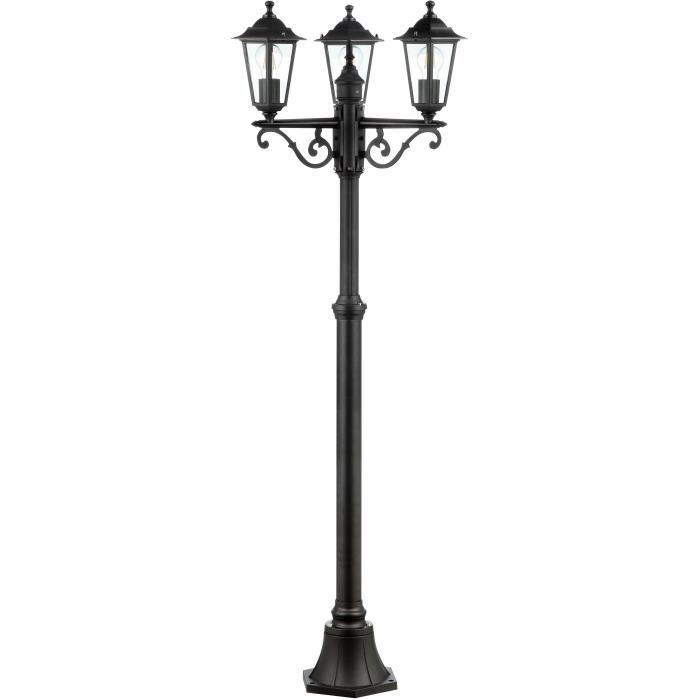 Carleen Outdoor Lamp 3L, Black, E27 Max 60W, bulb not included