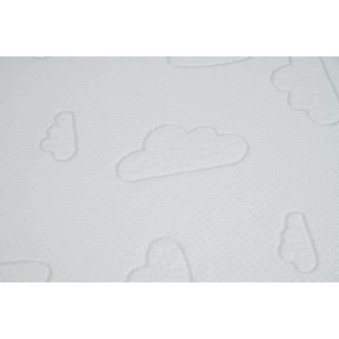 TINEO NUAGE mattress - Removable cover - 60x120x10 cm