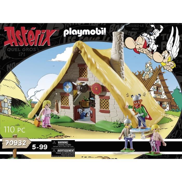 PLAYMOBIL - 70932 - Asterix: The hut of Abraracourcix