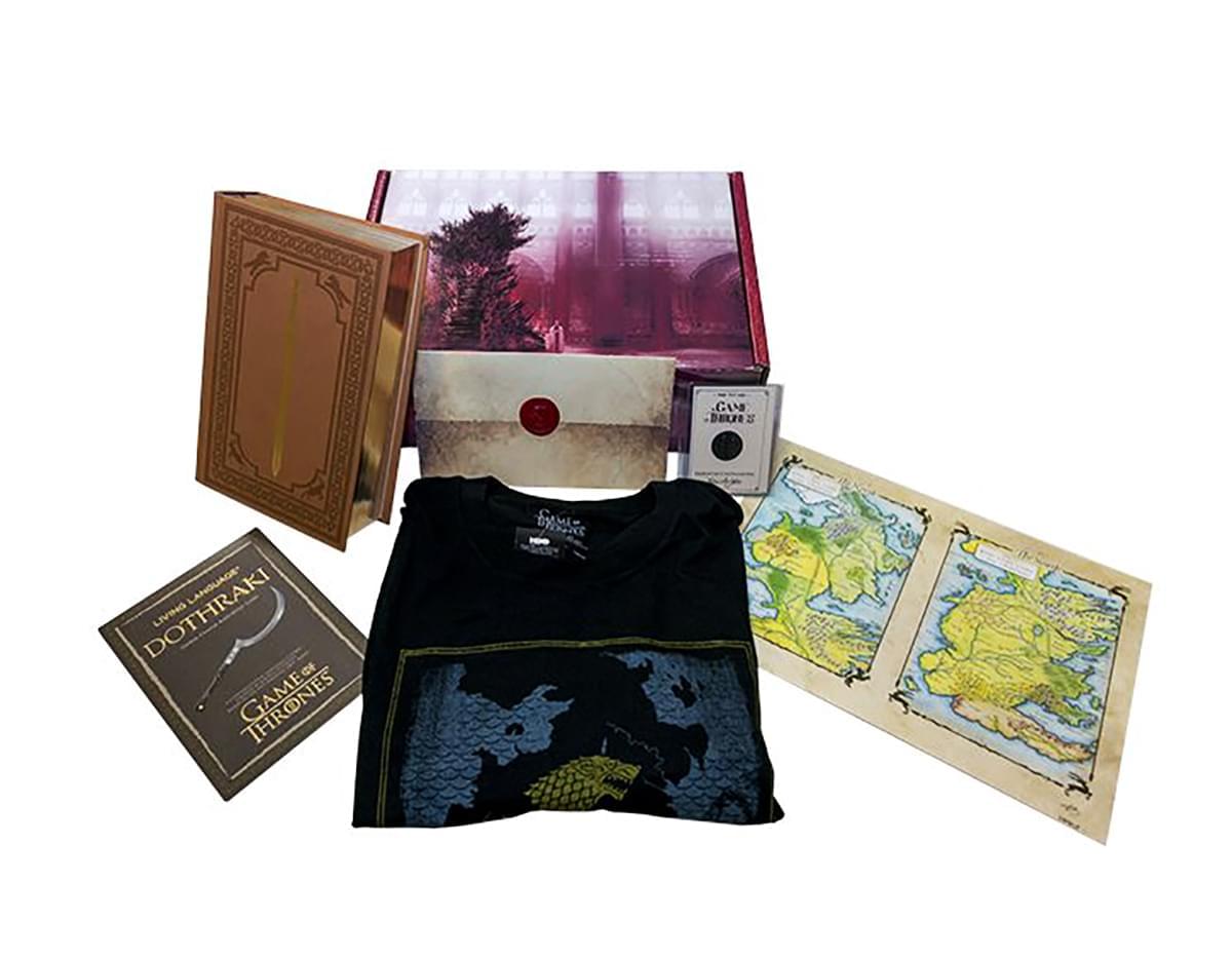 Game of Thrones 20th Anniversary Collectible Gift Box w/ Book | XXX-Large Shirt