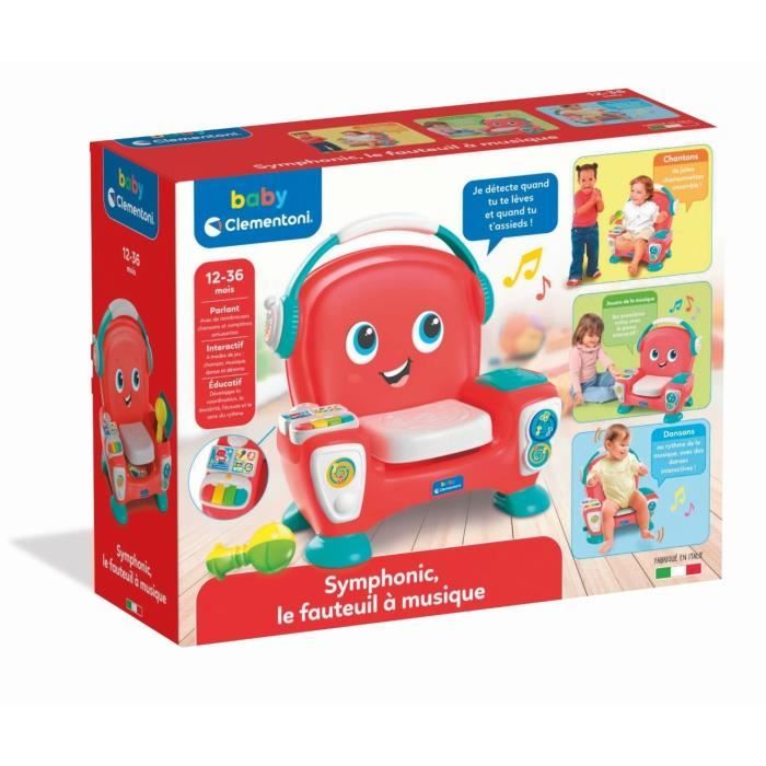 Clementoni - Symphonic, my music chair - 4 game modes! Dance, Music, Song and Relaxation