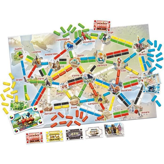 ASMODEE - Rail Adventurers - My First Voyage - Board Game
