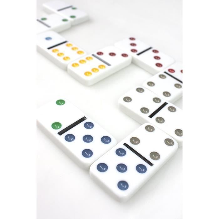 TACTIC Domino Double 6 - Metal Box
