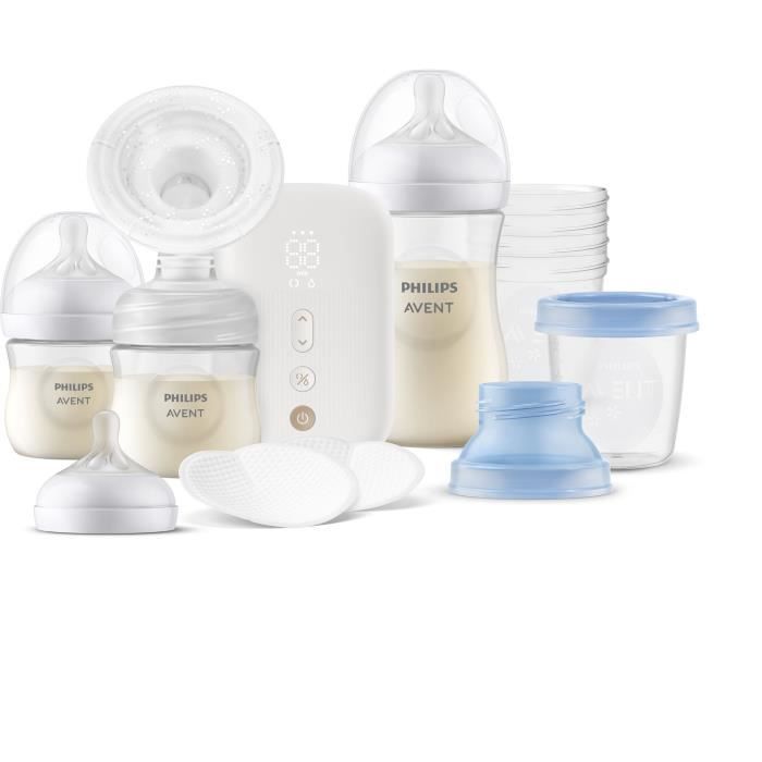 Electric Breast Pump Kit - PHILIPS - Rechargeable - Simple - Natural Motion