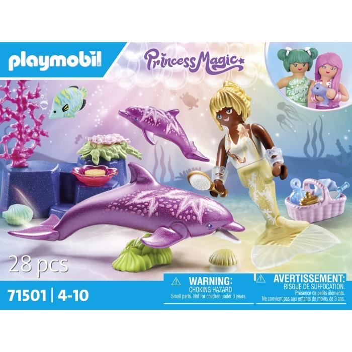 PLAYMOBIL 71501 Mermaid with dolphins