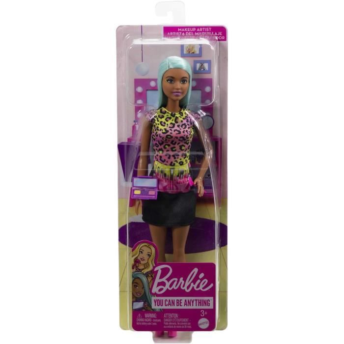 Barbie-Barbie Makeup Artist-Doll with Accessories HKT66