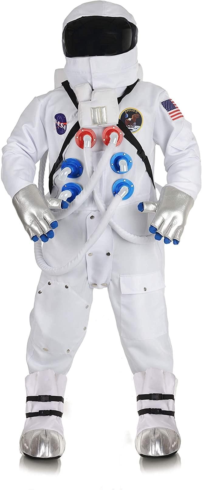 White Astronaut Suit Deluxe Adult Costume | XXL