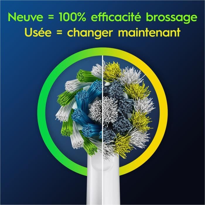 Brushes - ORAL-B - Pro Cross Action - For toothbrush - 4 units