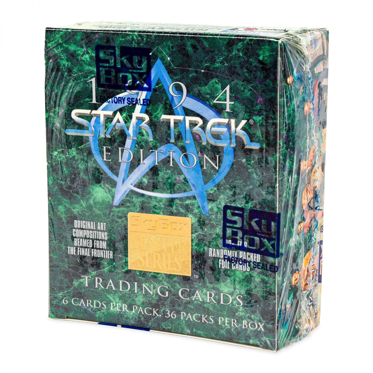 Star Trek 1994 Skybox Series 2 Master Series Box | 36 Packs