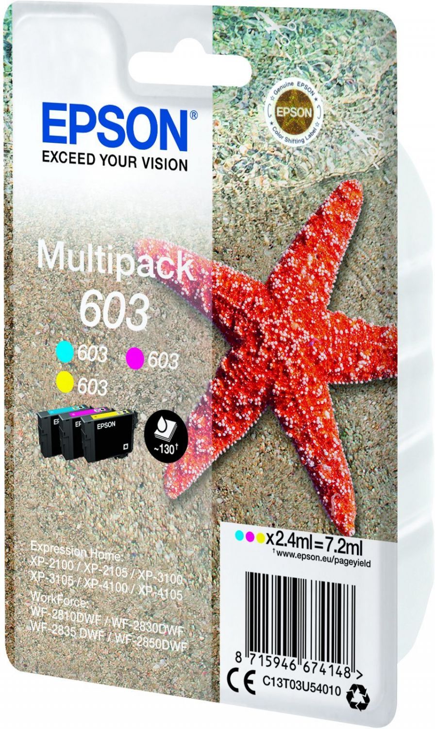Ink - EPSON - Multipack 3 colors - Starfish 603