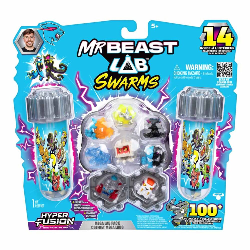 Mr Beast Lab Swarms assorted figures