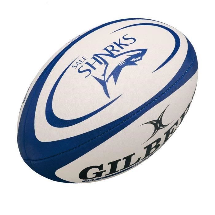 GILBERT Rugby Ball REPLICA - Sharks - Size Midi