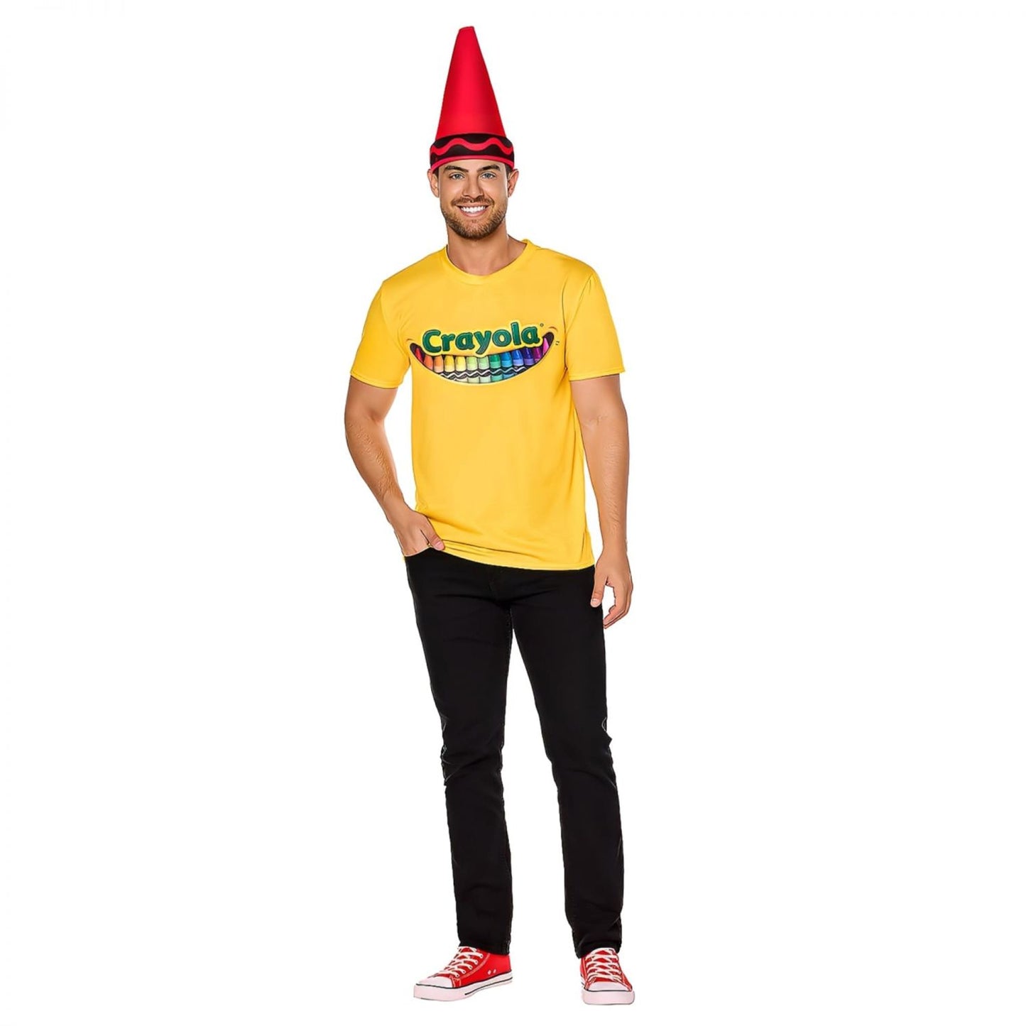 Craylola Crayon Box Adult Costume | L/XL