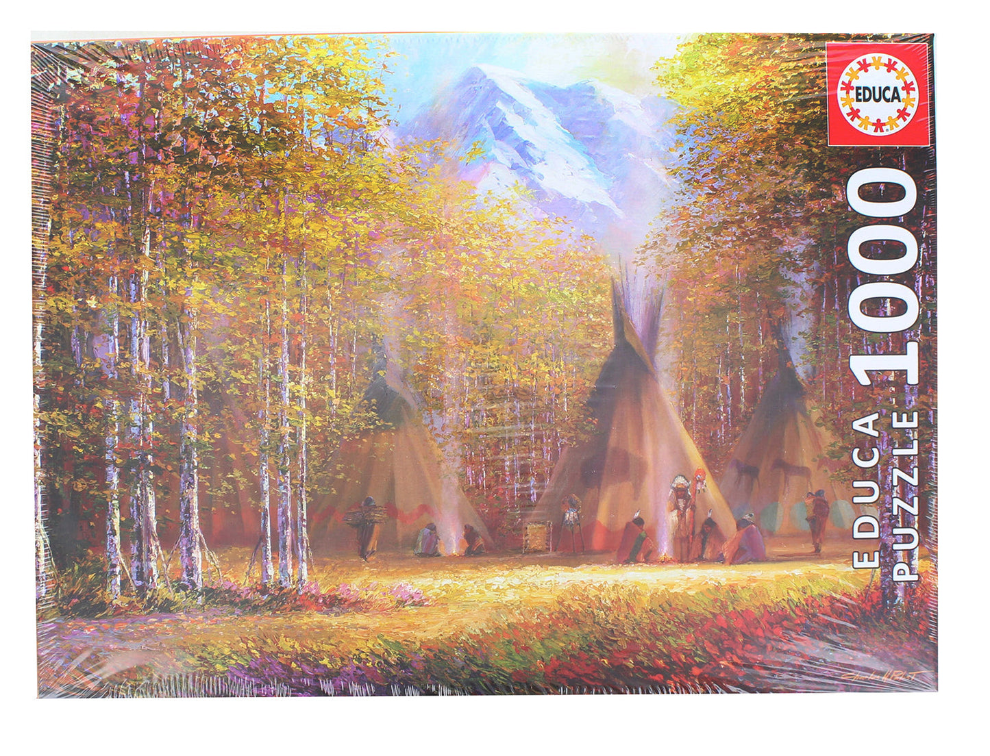 Fall Smoke 1000 Piece Jigsaw Puzzle