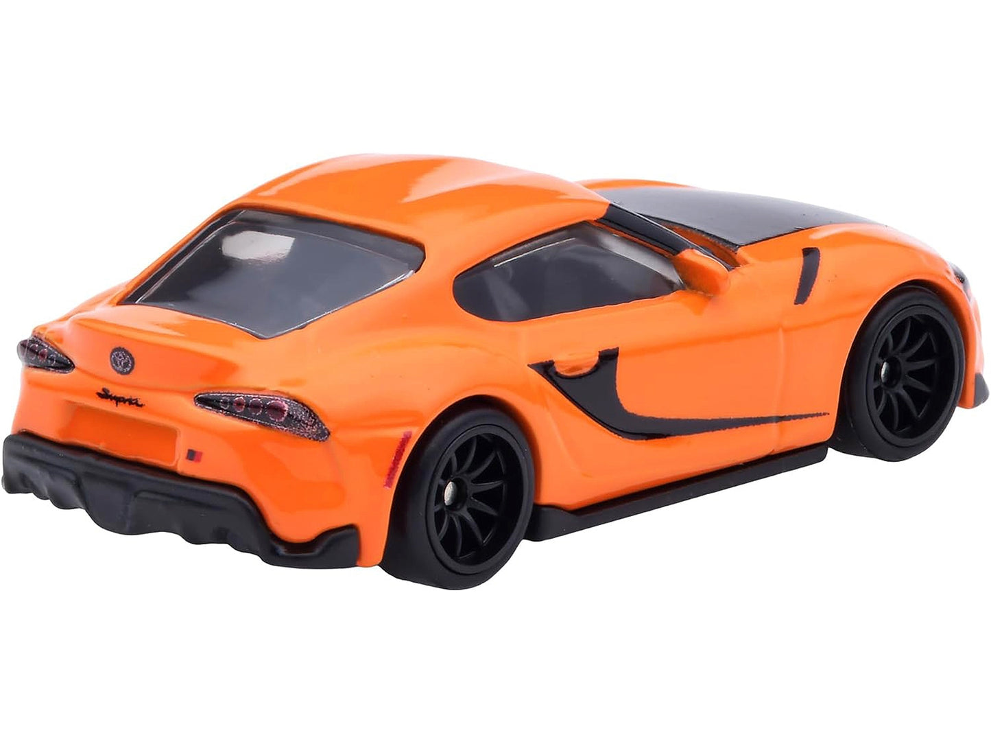 2021 Toyota GR Supra Orange and Black "F9" (2021) Movie "Fast & Furious" Series Diecast Model Car by Hot Wheels