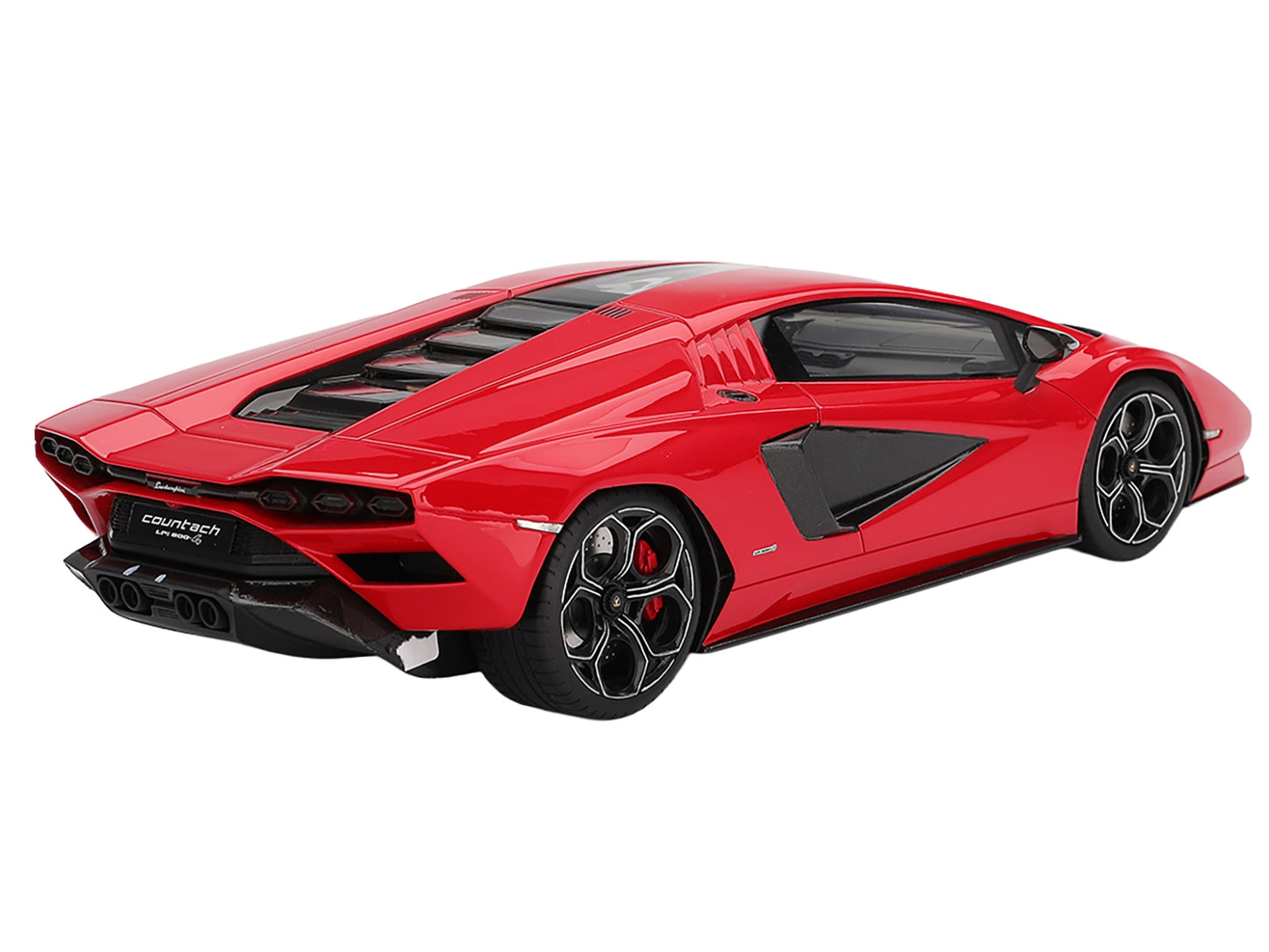 Lamborghini Countach LPI 800-4 Rosso Mars Red 1/18 Model Car by Top Speed