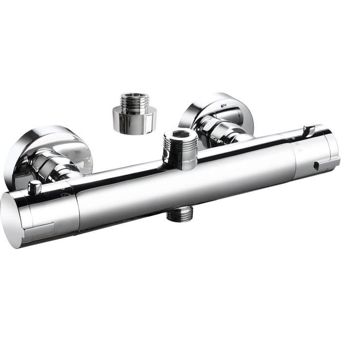 Rousseau Loona Thermostatic Chrome Shower