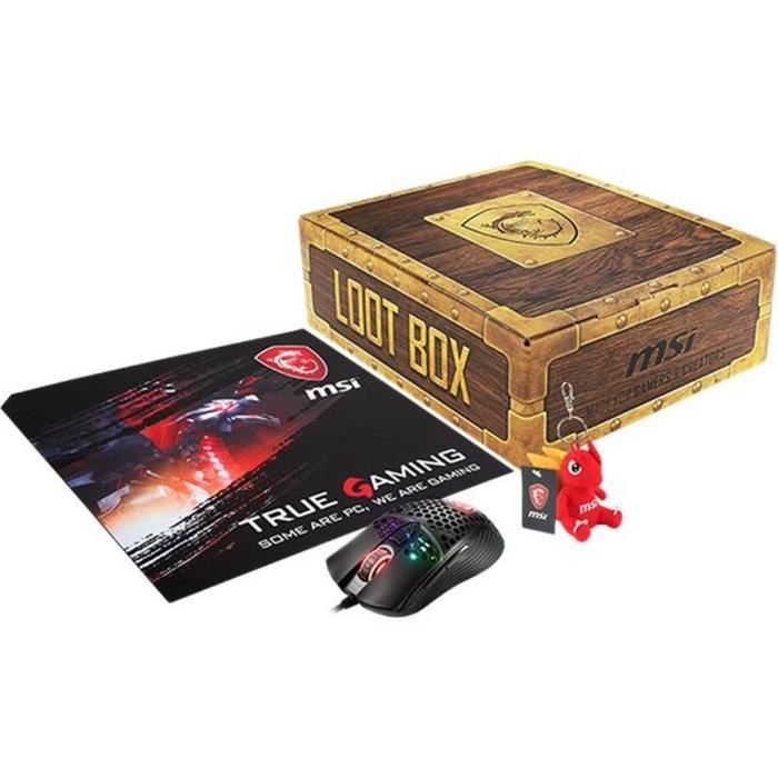 Loot Box 1 (Gaming mouse + Mouse pad + Lucky Dragon keychain)