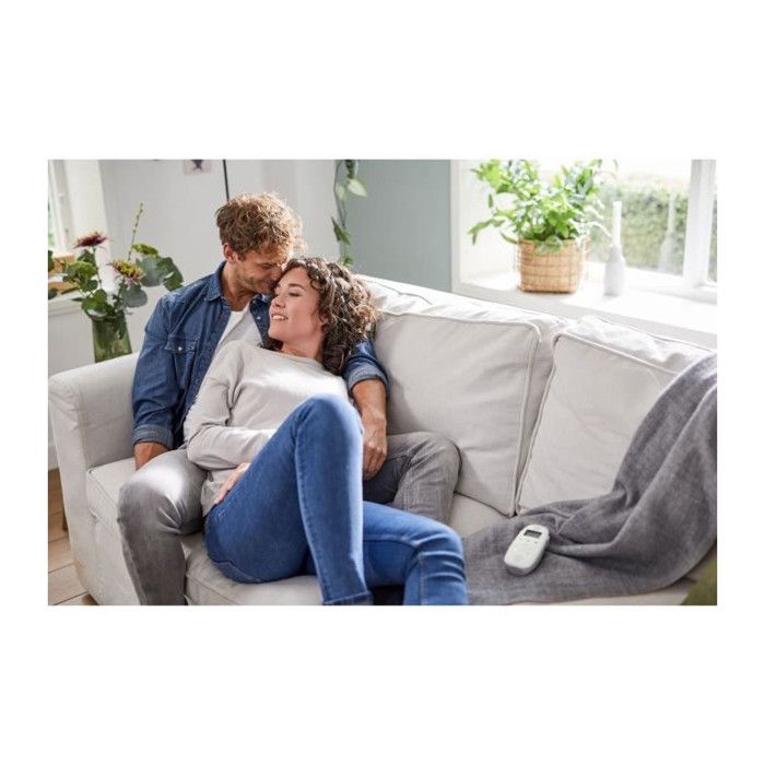 SCD713/26 Baby Monitor - PHILIPS AVENT - DECT Audio - White - LCD Screen - Temperature Sensor - Night Light