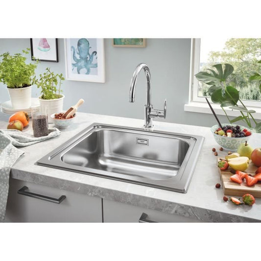 Kitchen sink - Stainless steel - Built-in from above - GROHE K200 - 31719SD0