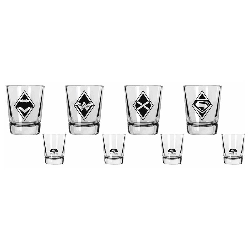DC Comics Batman v Superman shot glasses set