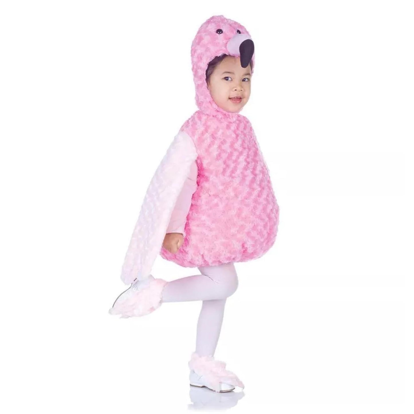 Belly Babies Pink Flamingo Costume Child Toddler Large 2T-4T