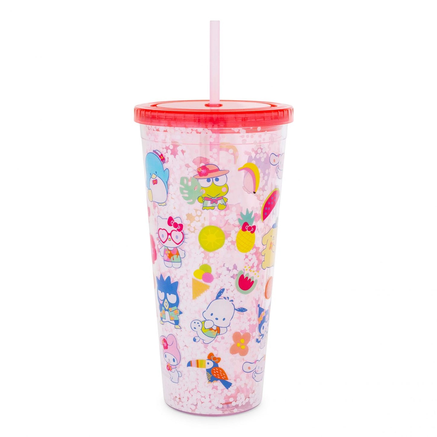 Sanrio Hello Kitty and Friends Icons Confetti Carnival Cup | Holds 32 Ounces