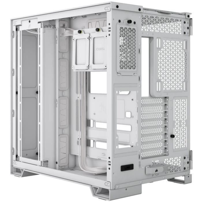 PC case - CORSAIR - 6500D Airflow Dual Chamber Super Mid-Tower - White