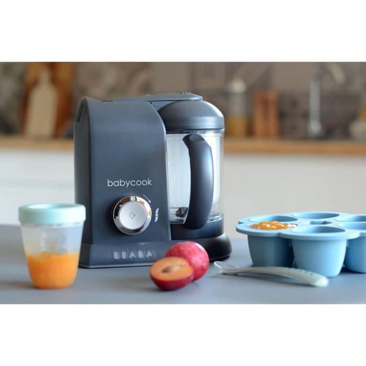 Beaba, Babycook Solo, Robot Bébé, Dark Gray