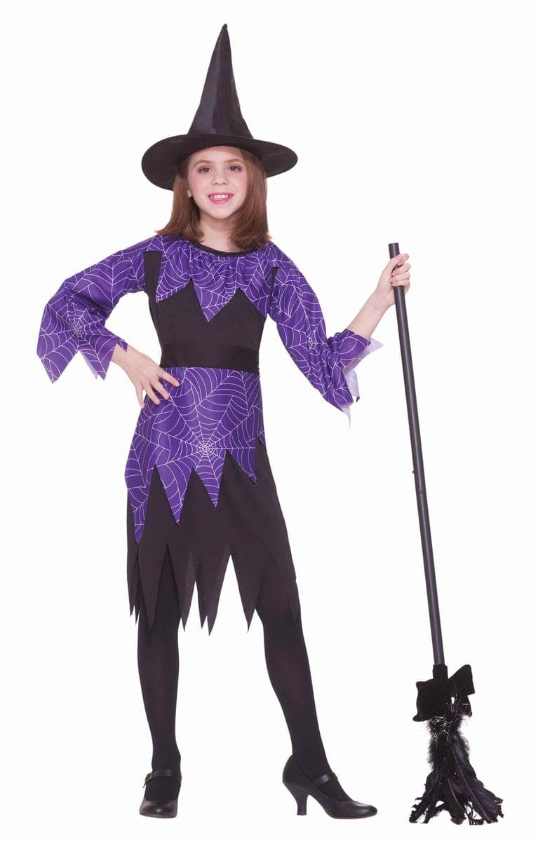 Spider Witch Child Costume Medium