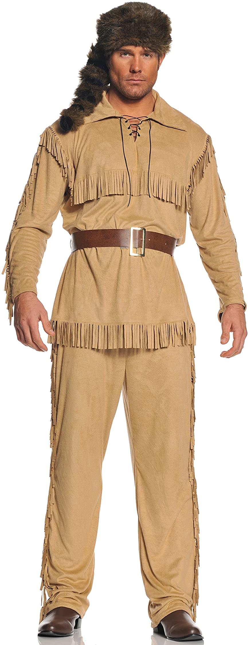 Frontier Man Adult Costume | XX-Large