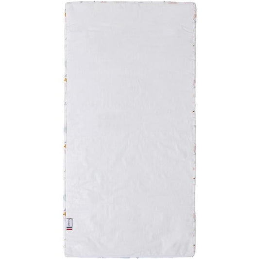 Balloons nomadic mattress - 120 x 60 x 4 cm - White - TINEO