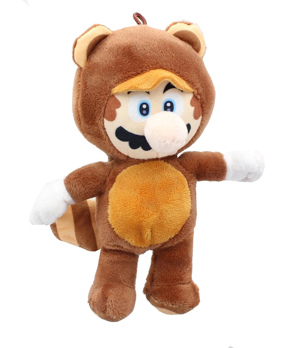 Nintendo Super Mario Bros. 12 Inch Collectible Plush - Tanooki Mario