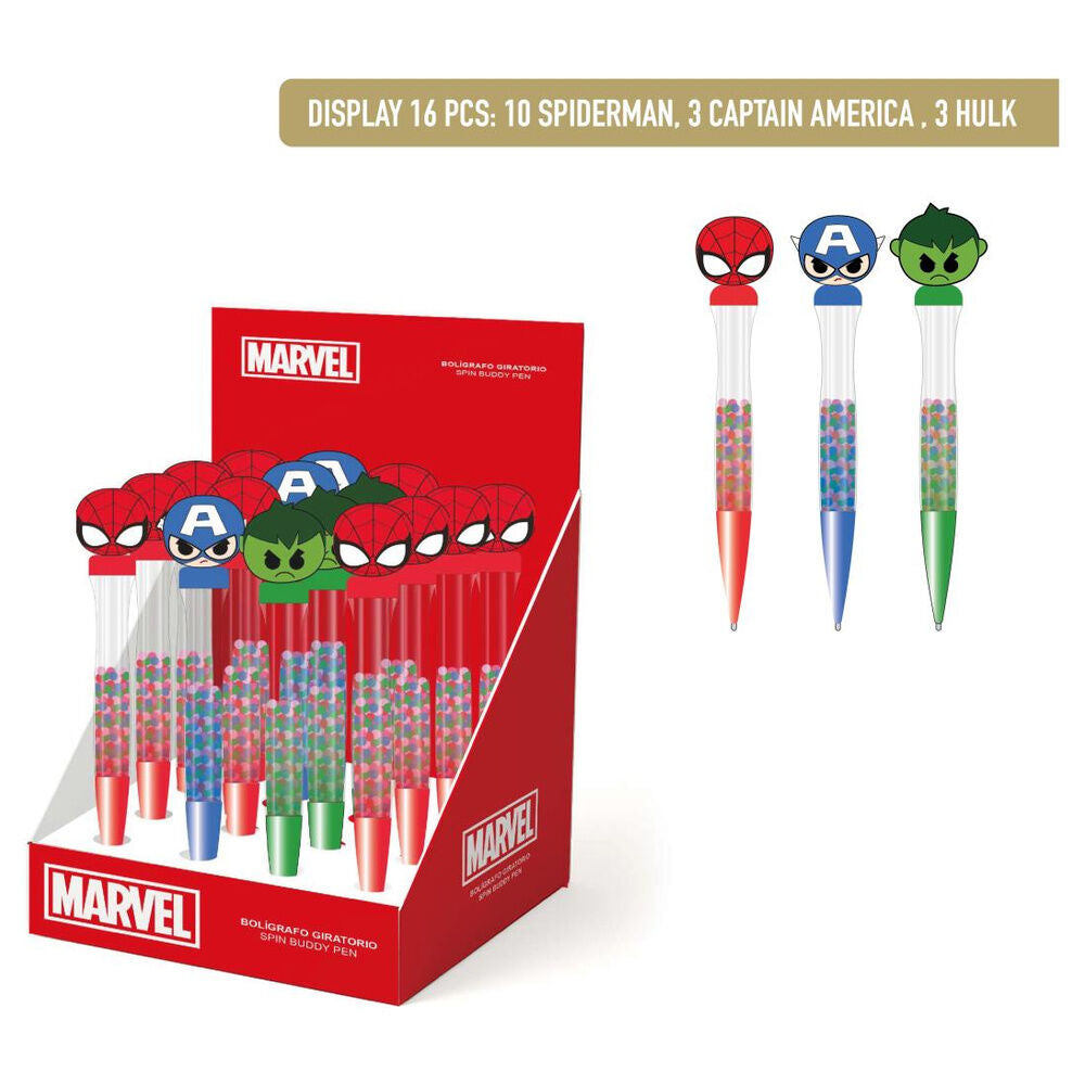 Marvel Vengadores assorted twist pen