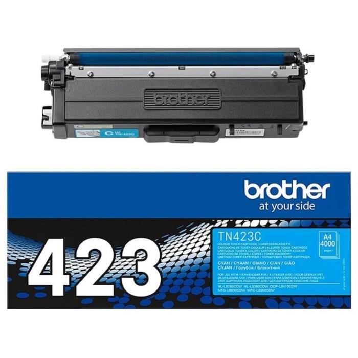 Toner cartridge - BROTHER - TN423C - Cyan