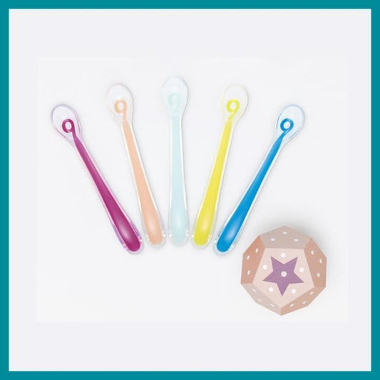 BABYMOOV Baby Spoons - First Age Silicone Spoons