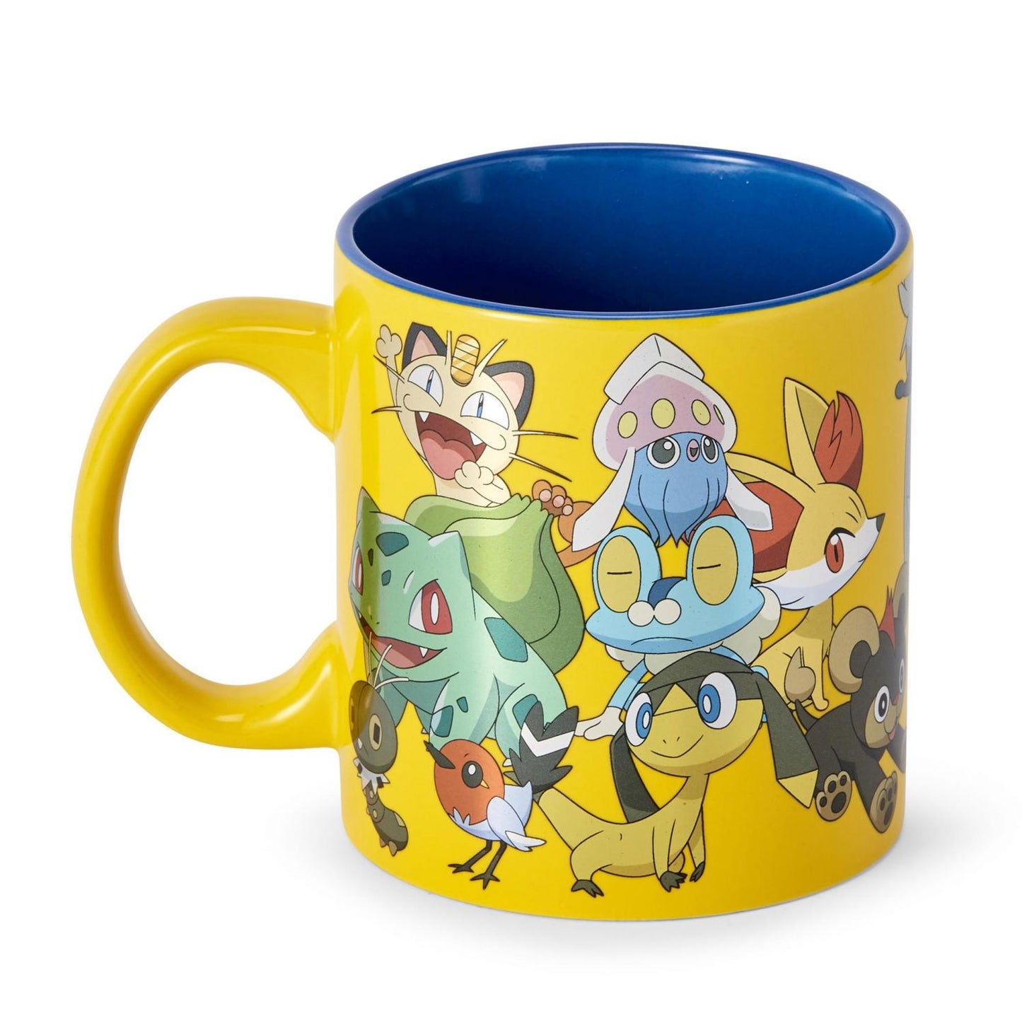 Pokémon XY Series Large Pokémon Group Foil Print Coffee Mug | Holds 20 Ounces