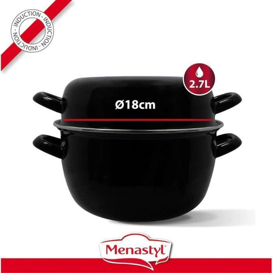 THEKITCHENETTE Marmite pot 3645567 2,7L All heat sources including induction