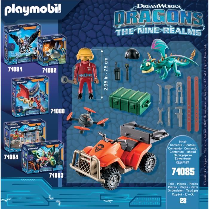 Playmobil - 71085 - Dragons Nine Realms: Icaris Quad