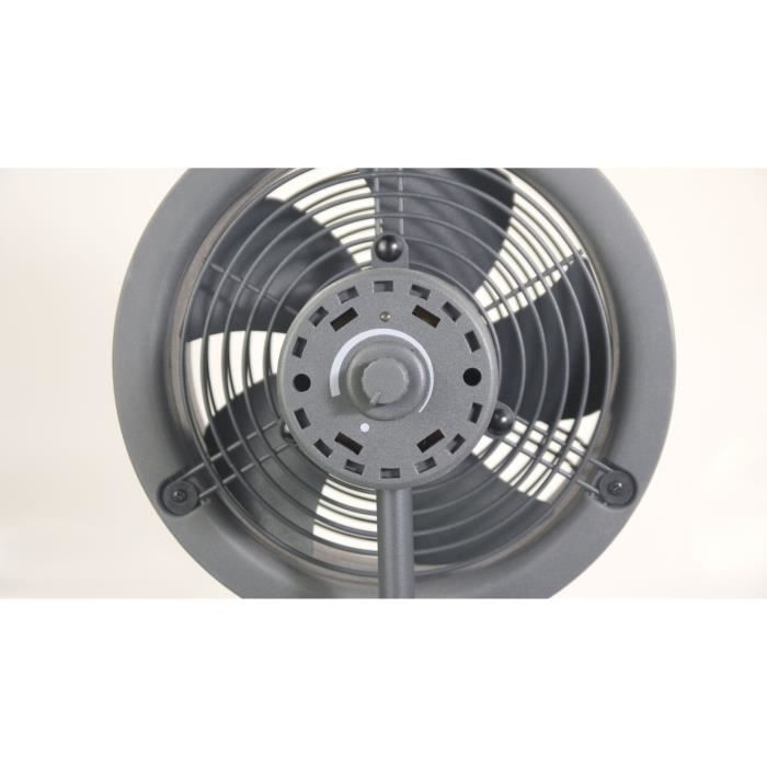 Table fan - AIR AND ME - Noas - 32 W - Ø 20 cm - Compact - With speed control - Black