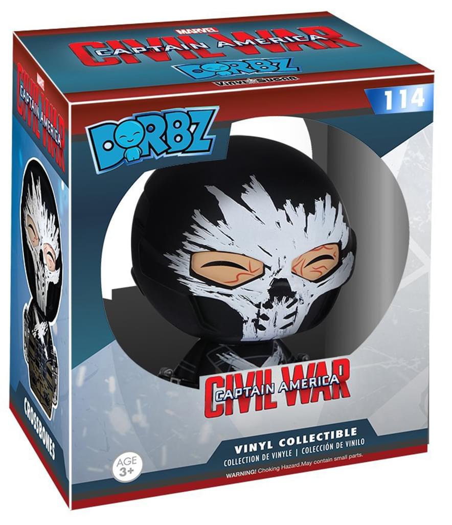 Marvel Captain America: Civil War Dorbz 3" Vinyl Figure: Crossbones