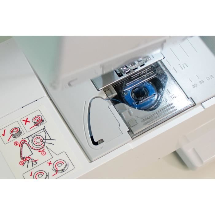 BROTHER FS70WTx Electronic sewing machine - 70 stitches - Needle threader - LCD display - Selection keys - Free arm