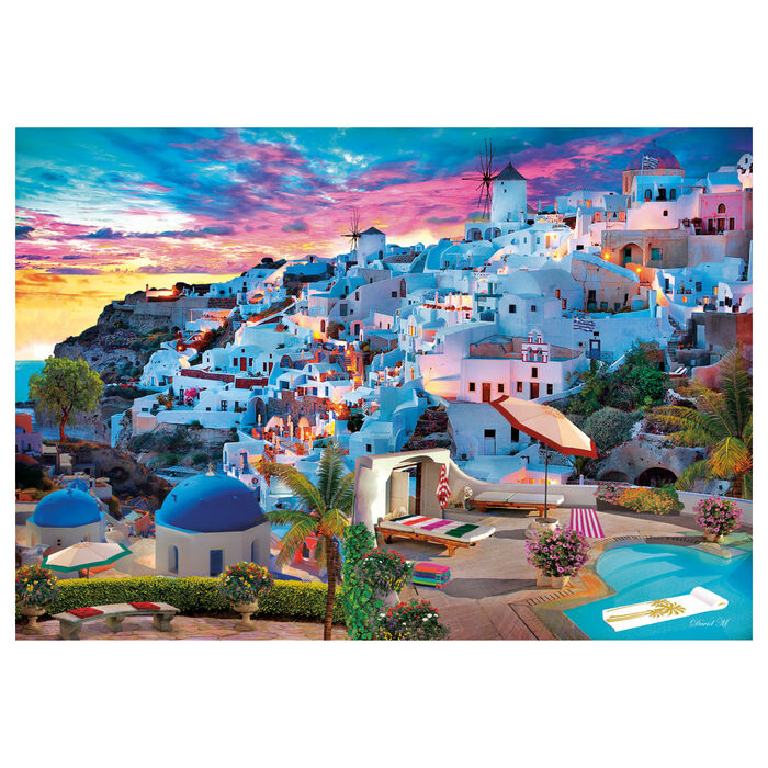 Greece View puzzle 500pcs