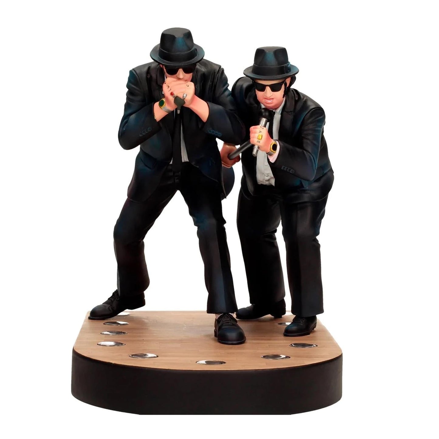 The Blues Brothers 7 Inch Jake and Elwood PVC Figure w/ Light-Up Stage
