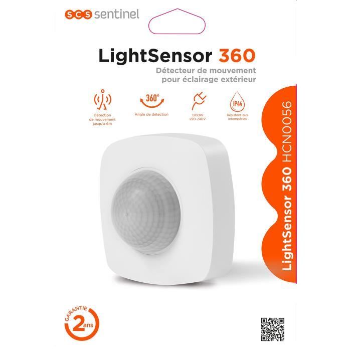 SCS Sentinel Movement Detector - Lightsensor 360 - For 360 ° outdoor lighting