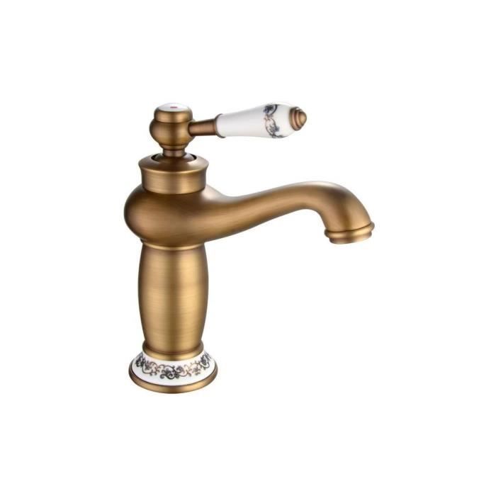 Rousseau Mixer Lavabo Marple Old Bronzé