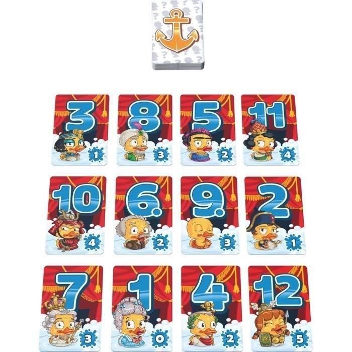 Duck & Cover - Captain Games - Card Game 8 Years+ - 2 to 7 Players - 20 Minutes - Asmodee