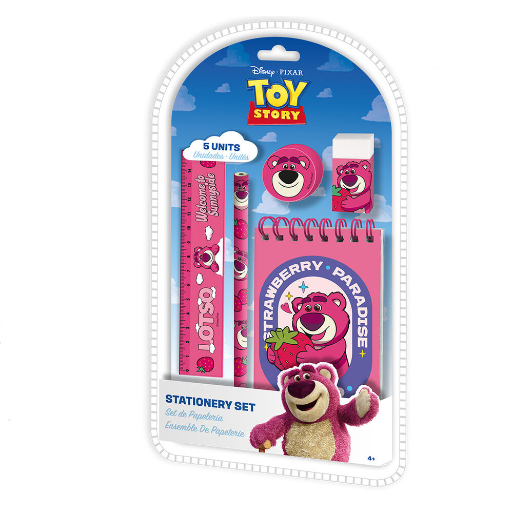 Disney Pixar Toy Story Lotso stationary set